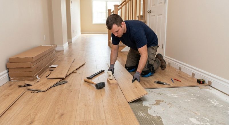 Laminate Floor Installation in Greensboro, NC