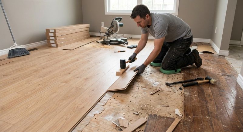 Laminate Tile Installation in Greensboro, NC