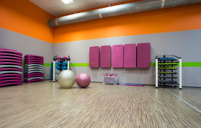Products For Home Gym Flooring Installations in use