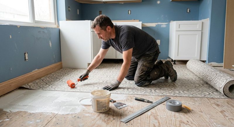 Sheet Flooring Installation in Cincinnati, OH