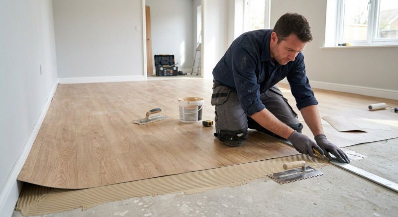 Sheet Flooring Installation in Fairfax County, VA