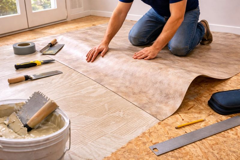 Sheet Vinyl Installation in Cincinnati, OH